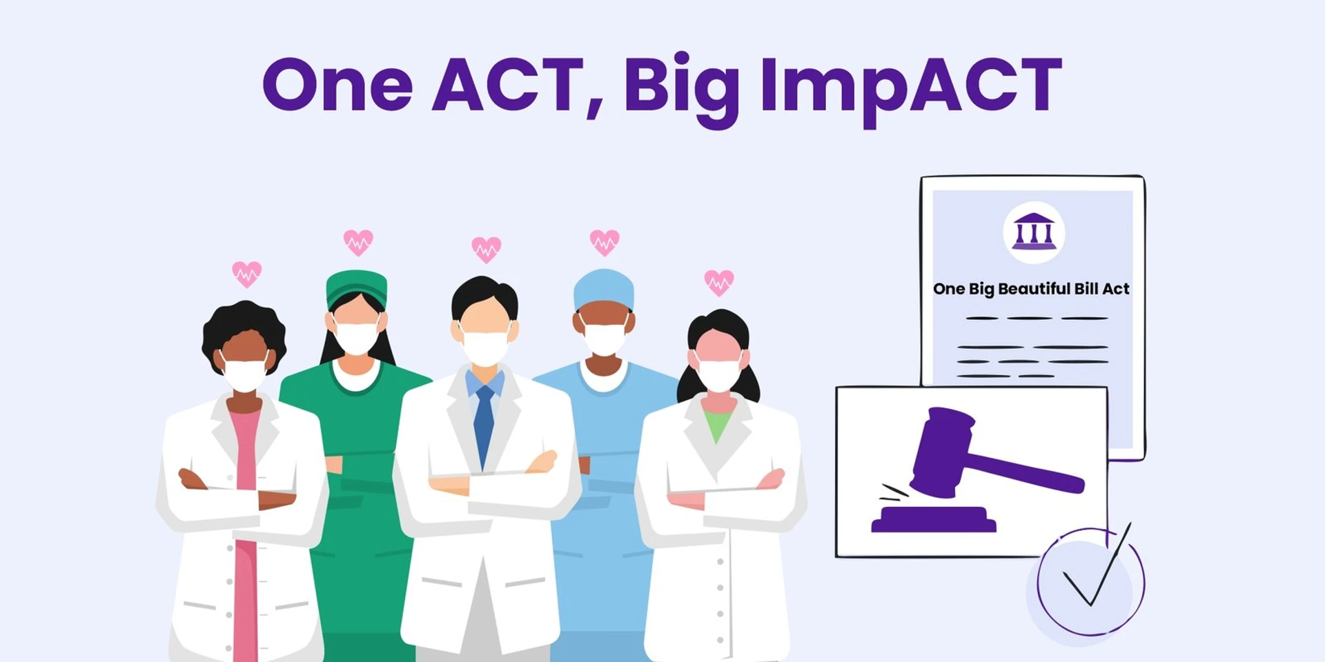 OBBBA backdrop and healthcare workers